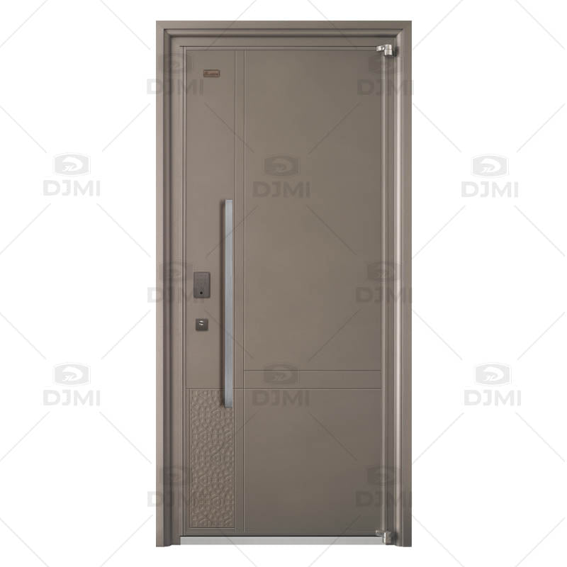 DJMI Europe Steel Armored Doors Outside Modern Exterior Security Door Smart Electronic Front Door