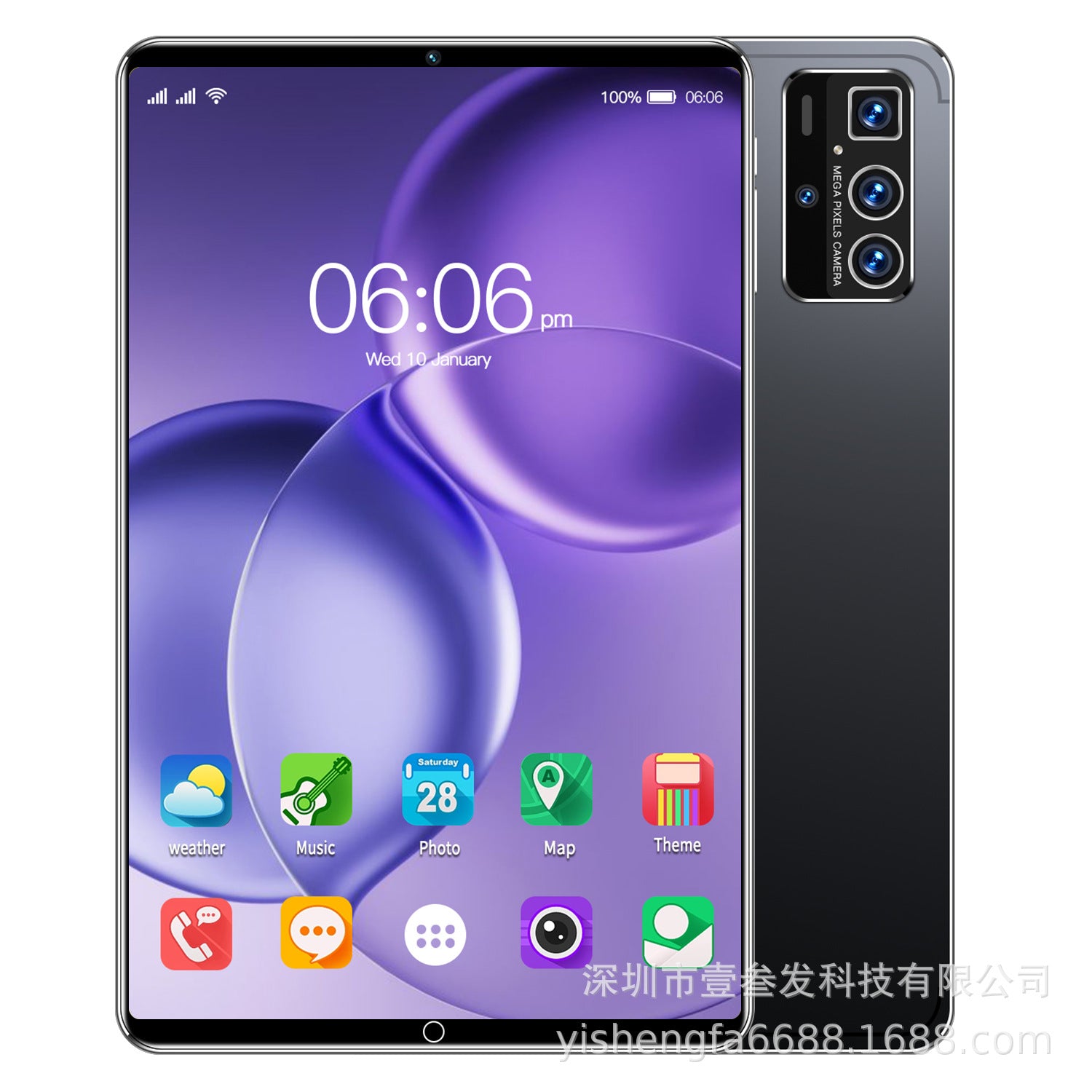 2022New10.11-inch Tablet Android HD Dual SIM5GWiFi E-commerce Hot-Selling Low-Cost Tablet Computers