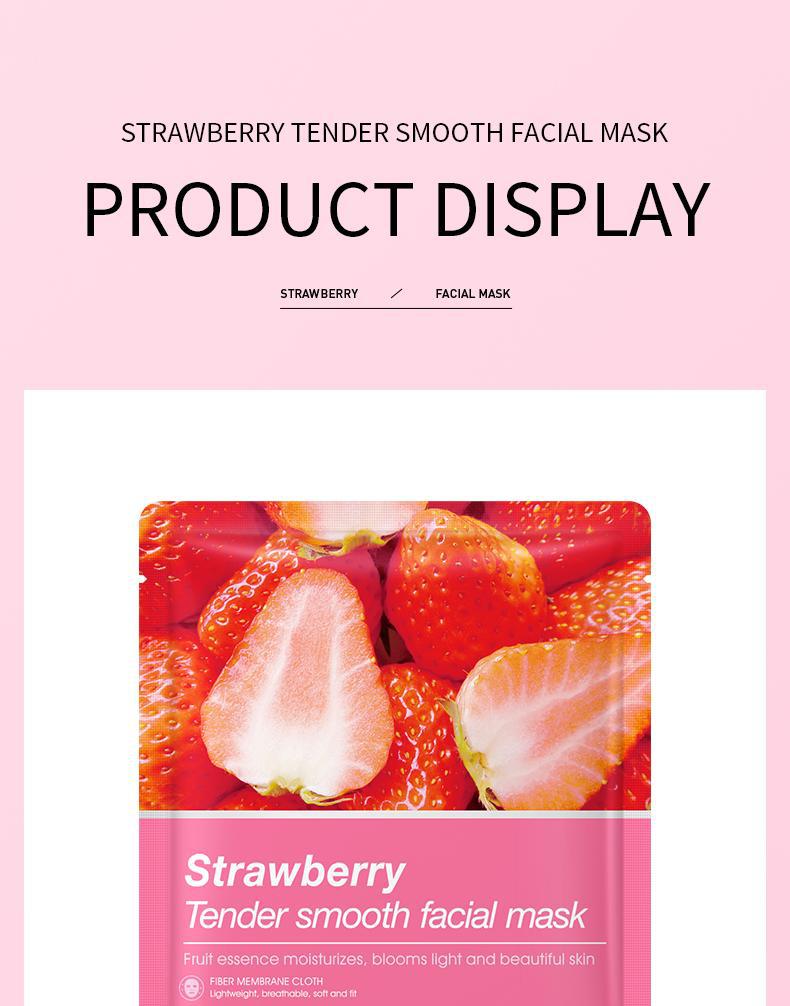 Mask BIOAOUA Plant and Fruit Face Mask Sheets Hydrating and Moisturizing  Wholesale OB