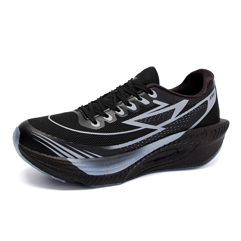 Feiran Summer Thin High Elastic Shock Absorption Running Shoes Couple Wear-Resistant Non-Slip Racing Breathable Mesh Youth Sports Shoes