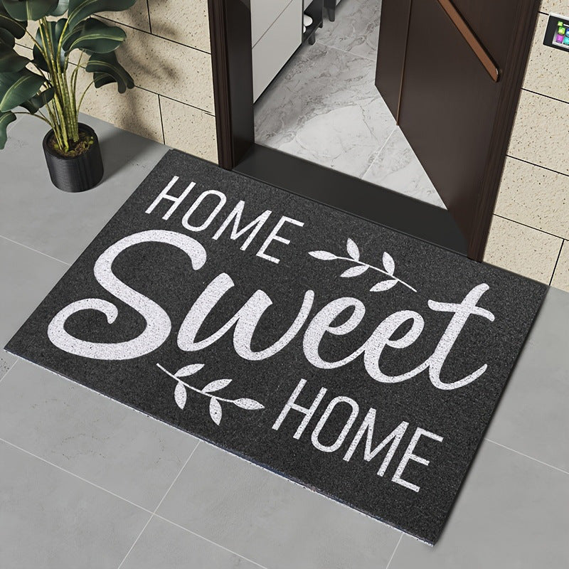 Wholesale Entrance Door Mat Home Entrance Wear-resistant Non-slip Foot Mat Entrance Mud-scraping Dirt-rubbing Silk Loop Mat