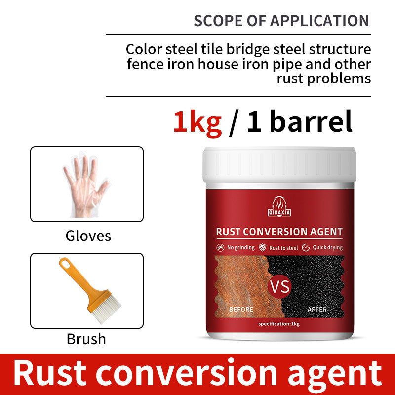 Rust Conversion Agent for Rusty Color Steel Tiles Renovation Special Agent Anti-Corrosion Primer Metal Rust Removal Conversion Paint
