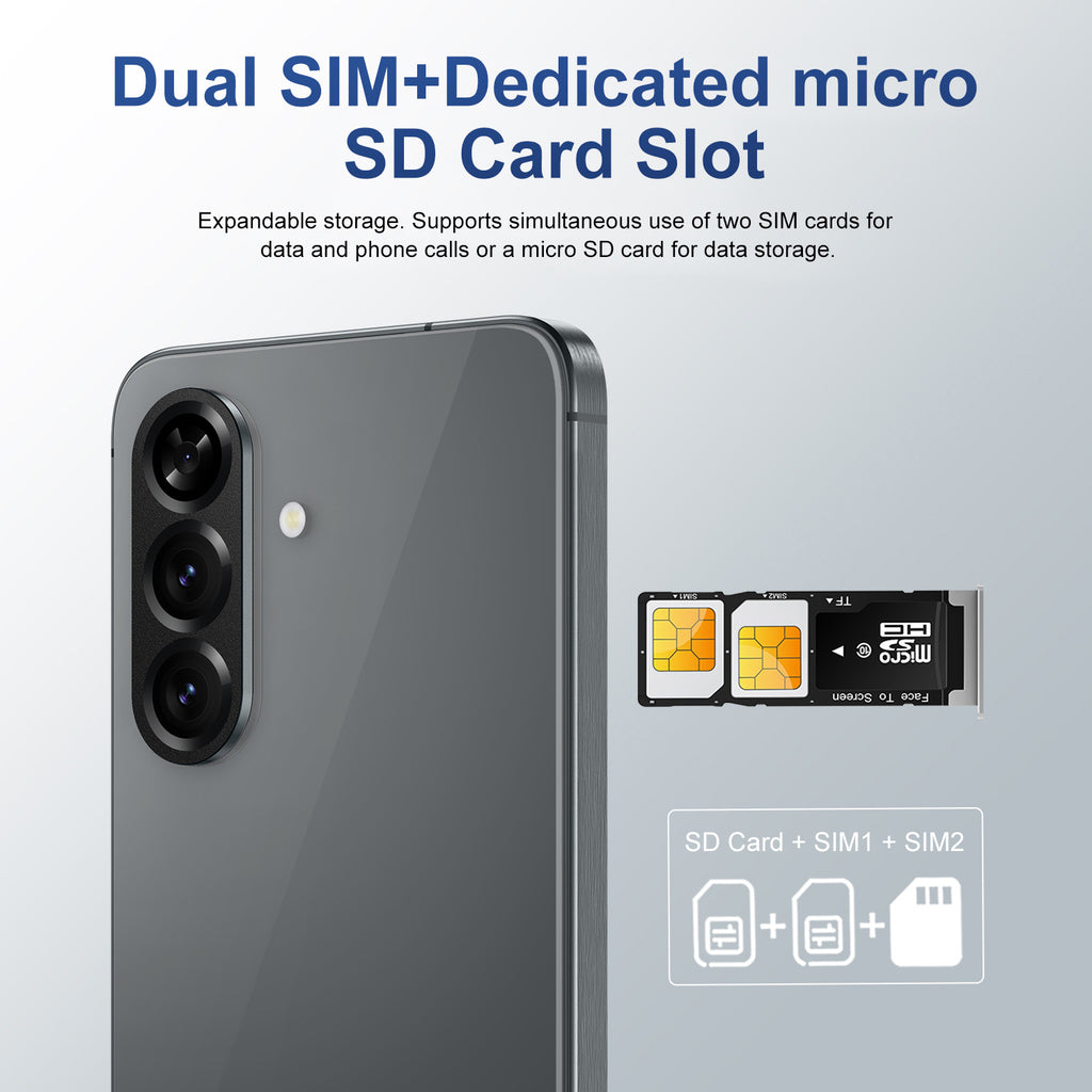A56Smartphone16+1T Android7.3Inch Large Screen AliExpress Hot Selling E-commerce Available