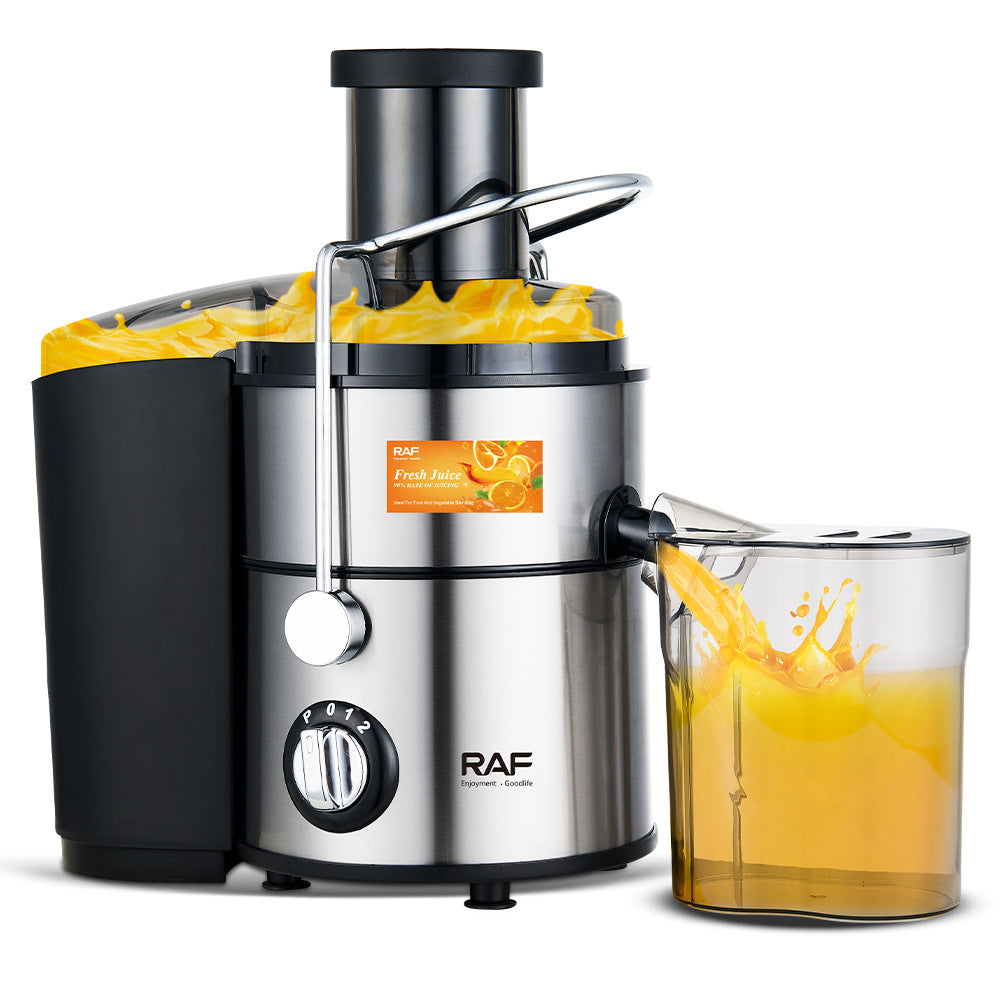 RAF Stainless Steel Juicer Children's Fruit Juice Machine/l Cooking Machine/Juicer Extractor with Juice and Pulp Separation R.2806