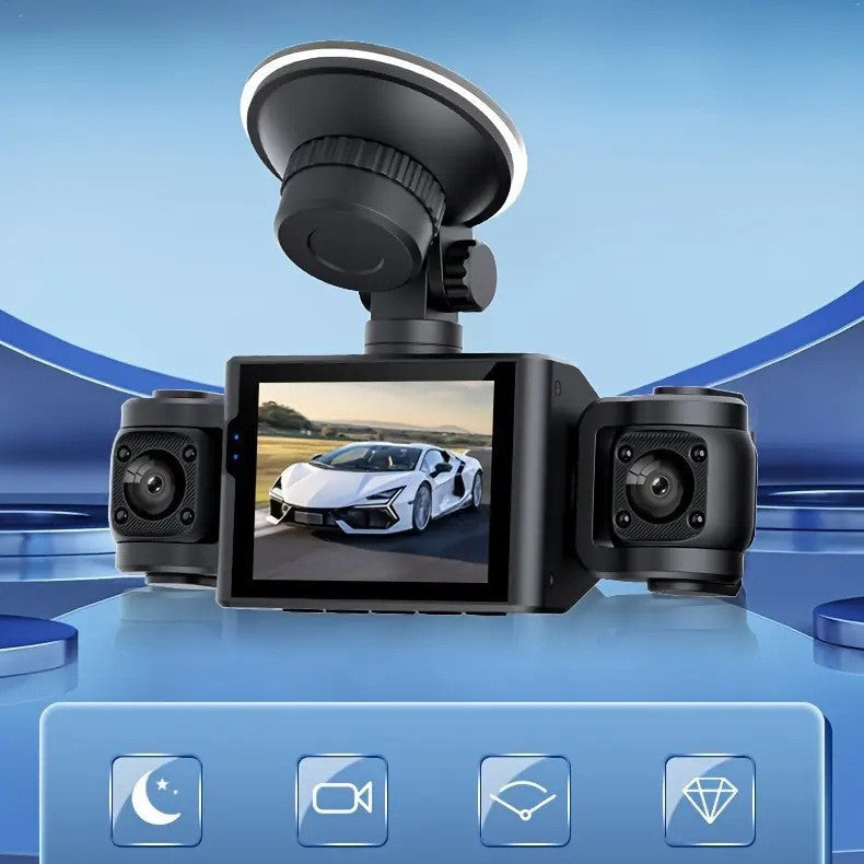 S7Sanlu New Model Dash Cam1080P Car Camera Four Lens HD Night Vision Recorder