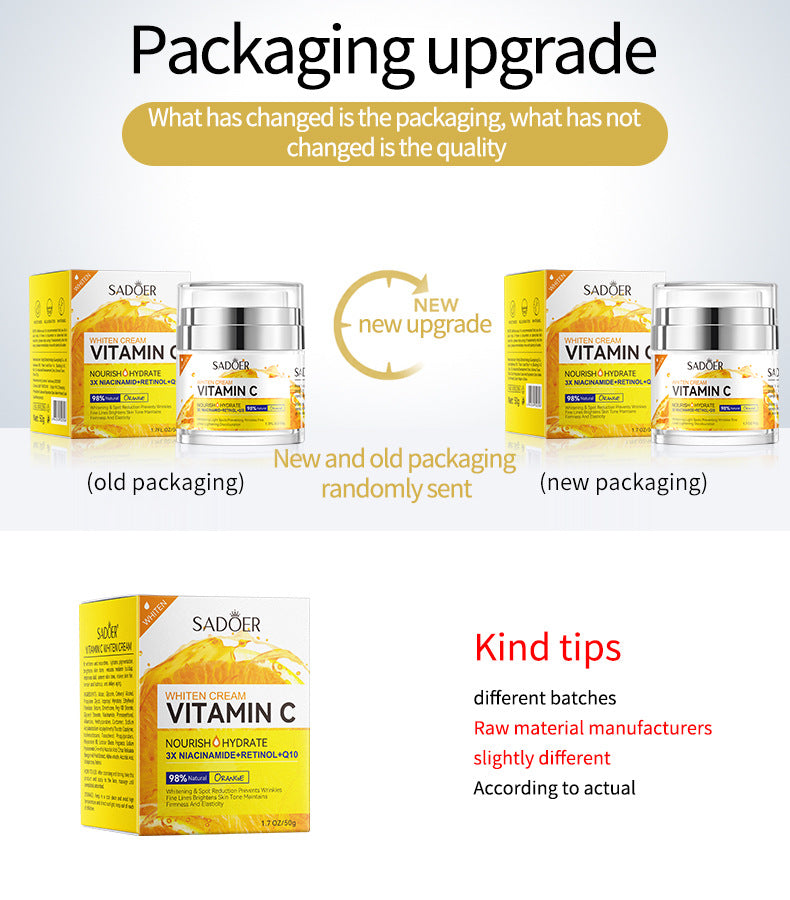 Face Cream Eye Cream SADOER Anti-wrinkle, hydrating, moisturizing, wrinkle-reducing, brightening neck cream for  foreign trade wholesale