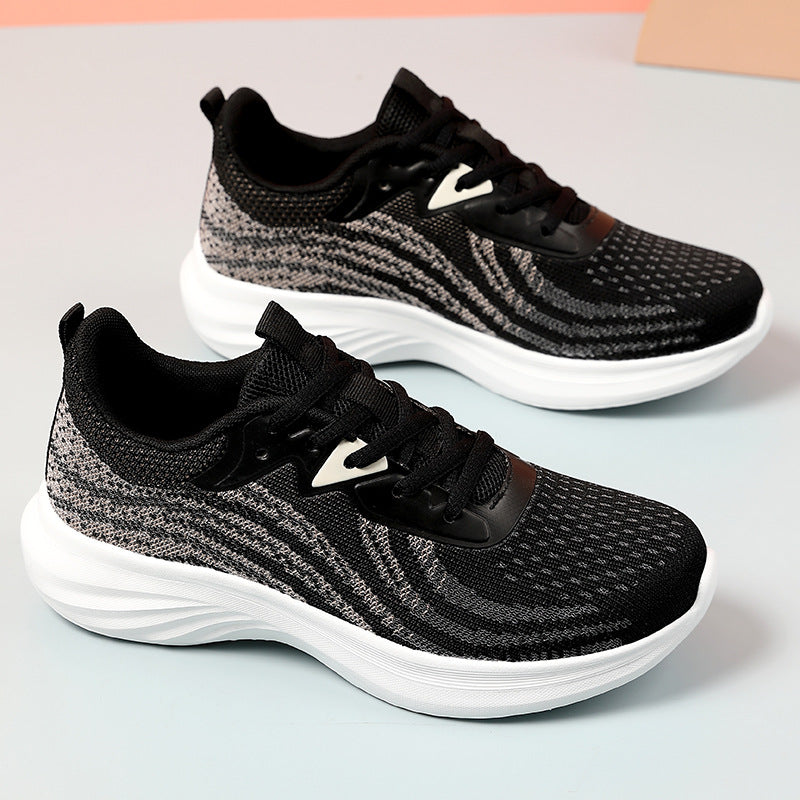 Plus Size Women's Shoes Mesh Breathable Sports Shoes Casual Shoes Lightweight Student Running Shoes Soft Sole Travel Shoes