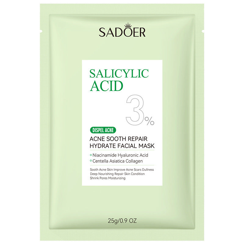 Salicylic Acid Skincare Series SADOER Anti-acne Amino Acid Moisturizing and Hydrating Skin Care Products  Foreign Trade Approval