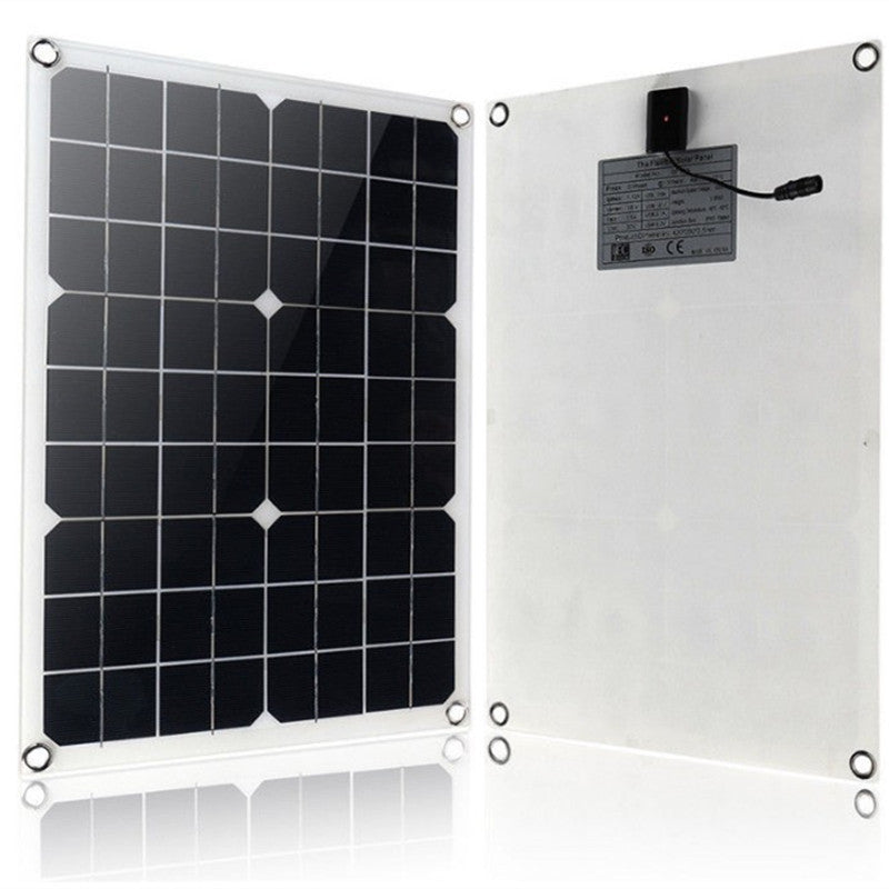 Specially designed for portable, lightweight, flexible solar charging panels with controllers