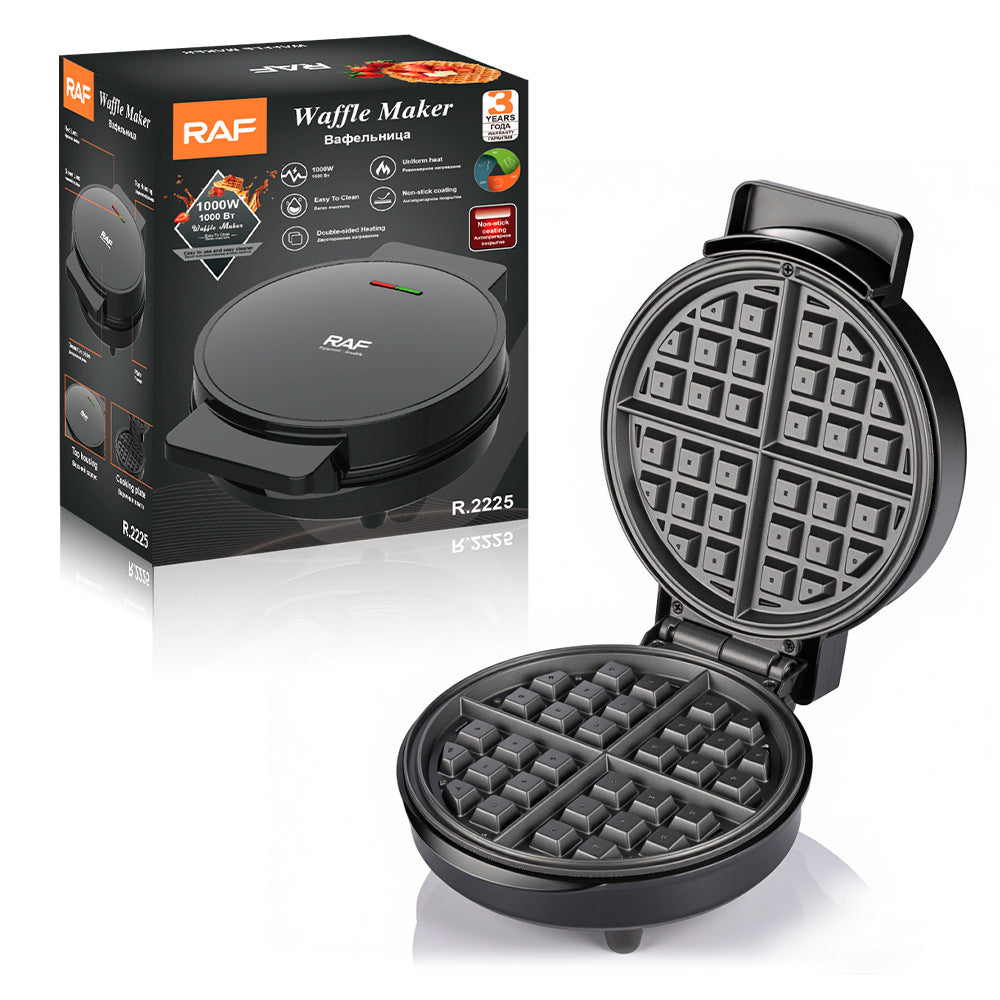 RAF European Standard Multifunctional Breakfast Machine Crepe Maker Egg Roll Maker Ice Cream Cone Maker Electric Waffle Breakfast Pan