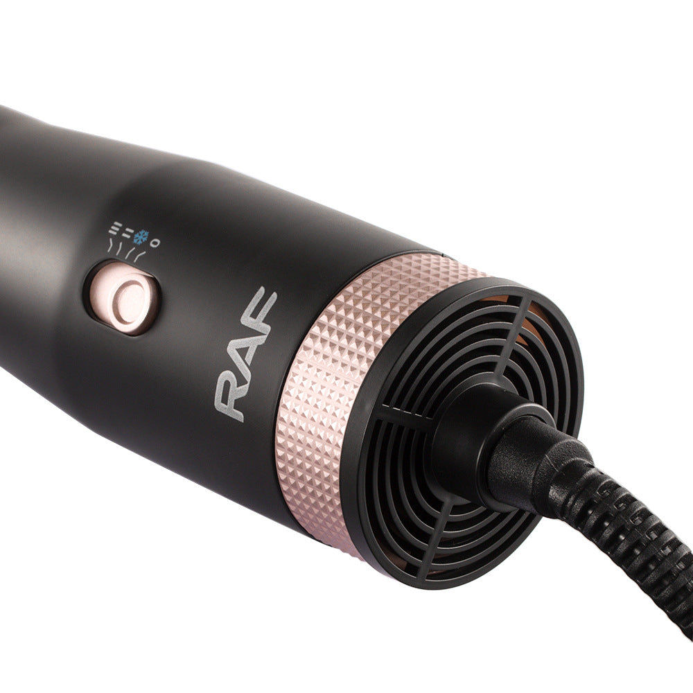 RAF European Standard Curling and Straightening Dual-use Hair Styling 3-in-1 Hot Air Brush Automatic Curling Iron Electric Hair Dryer
