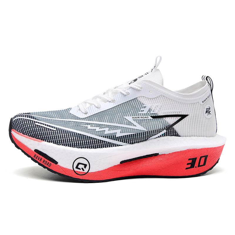 Summer New Hollow Breathable Lightweight Casual Sports Shoes with Super Soft Sole Carbon Plate Cushioning and Rebound for Fitness and Running