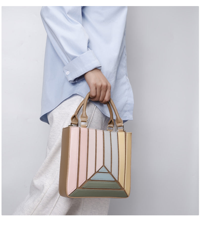 2024New Crossbody Bag for Women, Stylish Design with Ruched Details, Fashionable and Versatile, Trendy Single Shoulder Handbag for Ladies