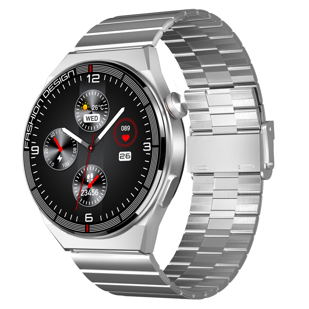 H4 ProMax Smart Watch1.39inch Bluetooth call, heart rate monitor, step counter, sleep monitoring, message notifications