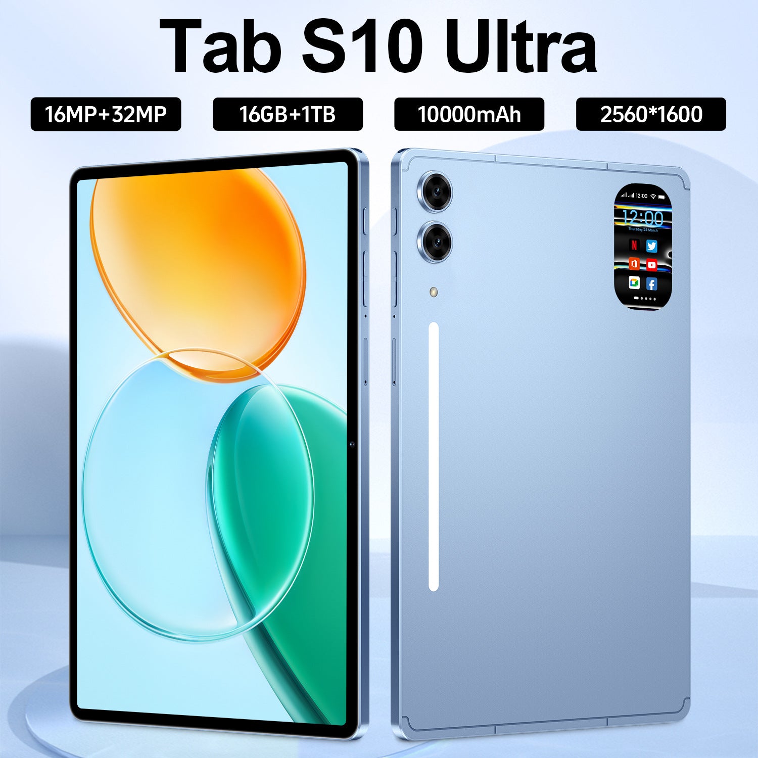 2025Hot Item Exclusively Available Worldwide Tab s10 Ultra High-definition Large Screen Long Battery Life Tablet Source Factory