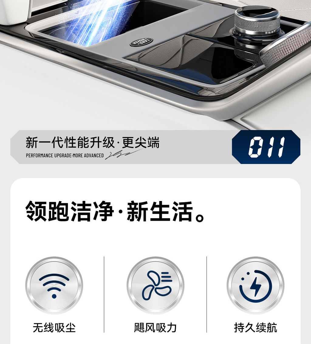 Handheld Portable Dual-use Cordless Vacuum Cleaner for Home and Car, Wet and Dry Dual-use, Strong Suction, Multi-functional Vacuum Machine