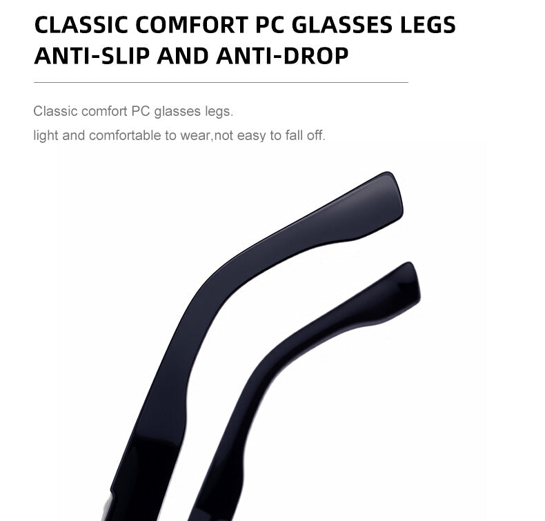 Men's Square Frame Sunglasses2025New European and American style sunglasses for men with a high-end fashion retro design and sun protection