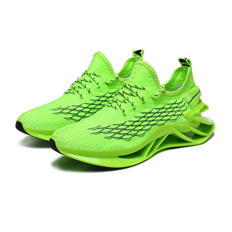 2025Spring and Summer New Large Size Men's Sports Running Shoes Versatile Student Blade Shoes Casual Trendy Shoes for Men