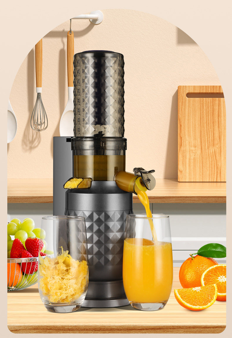Gift Juicer with Pulp Separator for Home Use, Large Caliber, No Cutting Required, Commercial Grade, Fruit and Vegetable Juicer