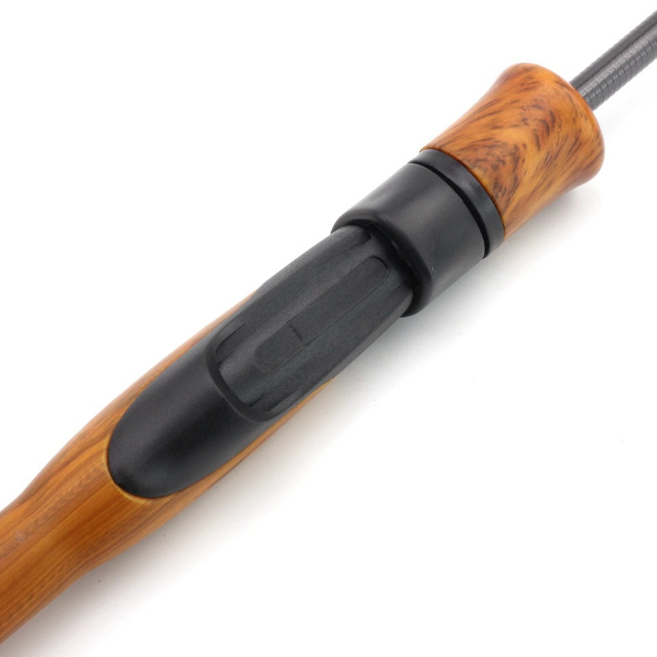 A Gun Handle Retractable Horse Mouth Rod Retractable Lure Rod ul Adjustable Lure Rod Ultra-light Pocket Fly Fishing Rod