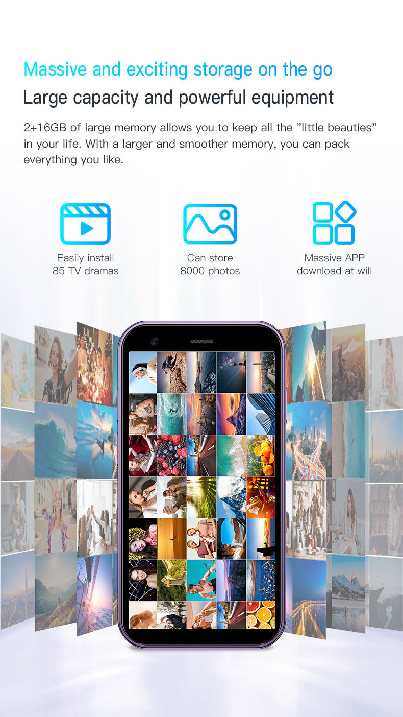 Popular XS15Dual SIM Smartphone31-inch mini portable mobile phone touch explosion-proof screen3G Small phone