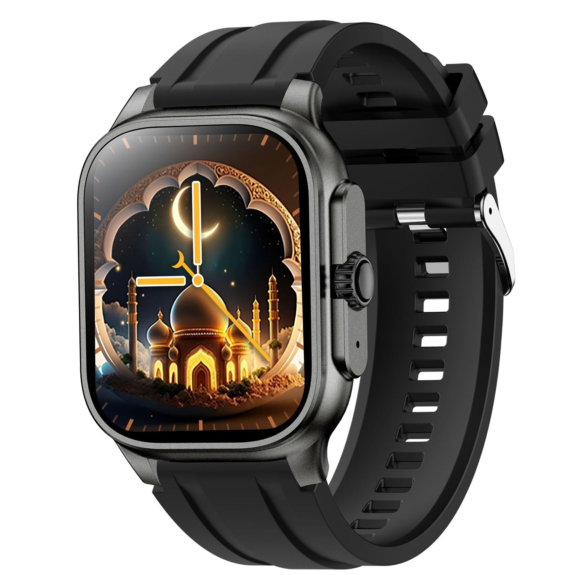 M77 Max Smart Watch Bluetooth Call Heart Rate Pedometer Waterproof Outdoor Sports Men's Watch