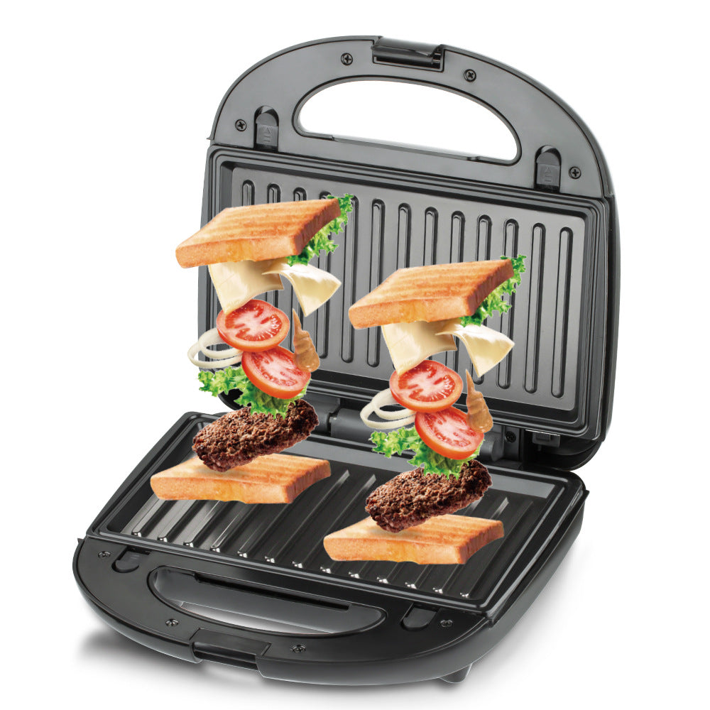 RAF European Standard 5-in-1 Sandwich Maker Breakfast Machine Double-Sided Heating Multifunctional Toaster Waffle Maker