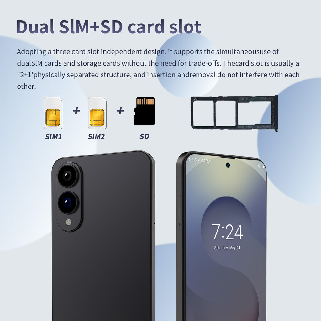 New Smartphone S25 Edge+Large Screen16+1T Smartphone Factory Price Wholesale(Popular)