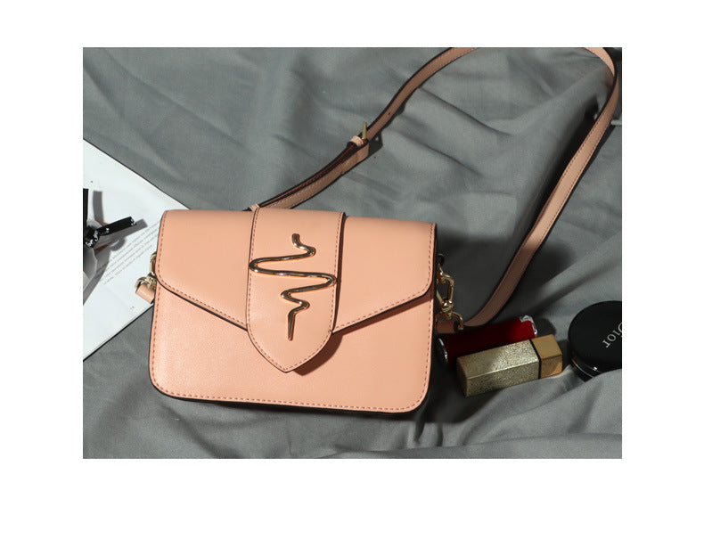 Summer Fashion Simple Versatile Large Capacity Single Shoulder Women's Bag Leather Crossbody Ladies Textured Small Square Bag In Stock Wholesale