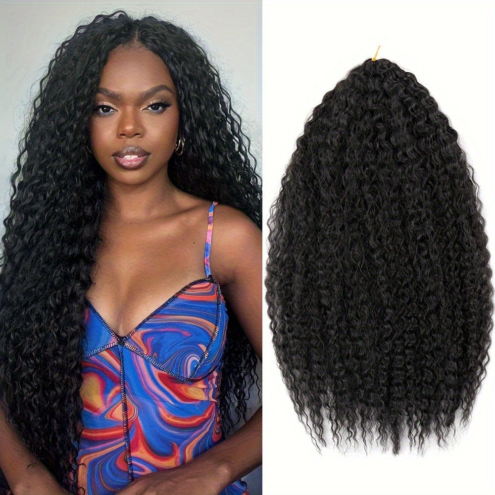 16/24Inch Cross-Border Synthetic Crochet Wig Brazilian Braids High-Temperature Fiber High-Temperature Fiber Braids