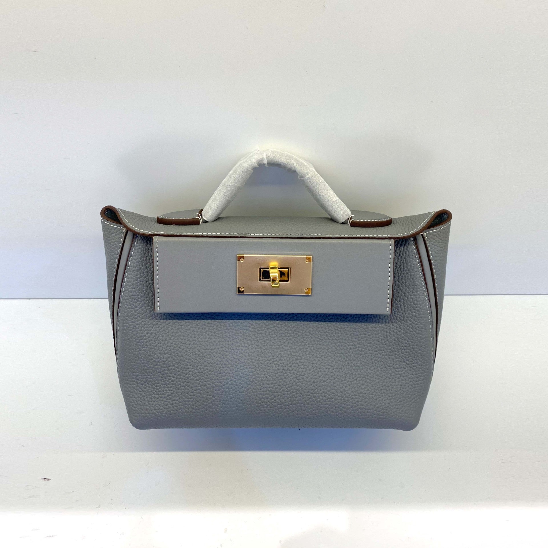 New European and American Style Kelly Bag Versatile Dumpling Bag High-Quality Texture Top Layer Fashion Women's Handbag Tote Shoulder Crossbody Bag