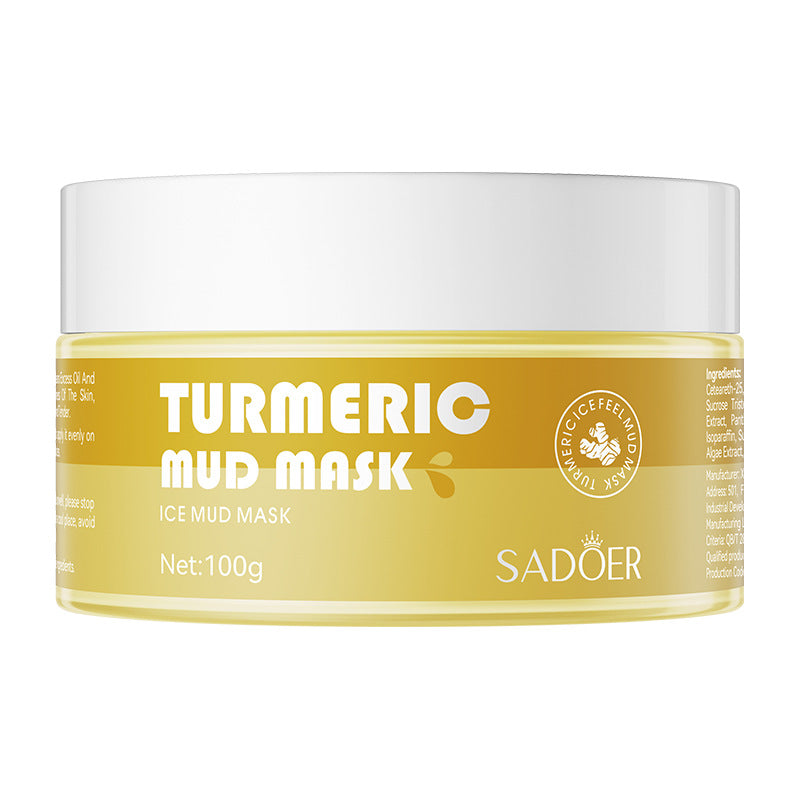 Clay mask100g SADOER Cleansing Mask Ginger Skin Rejuvenation Smear-On Cross-Border Wholesale