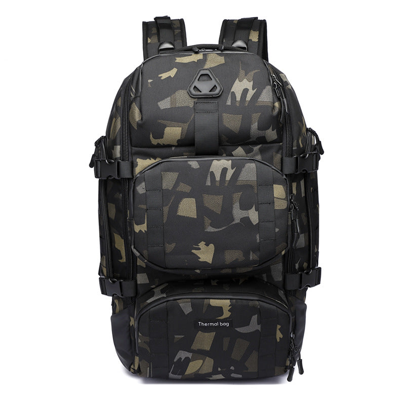 OZUKO Tactical Backpack Men Camouflage Outdoor Mountaineering Bag Large Capacity Multi-functional Hiking Travel Backpack