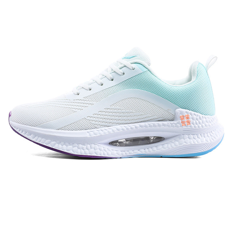 2025Spring Sports Shoes Jueying Men's Casual Mesh Breathable Cushion Rebound Lightweight Running Shoes Breathable Comfortable