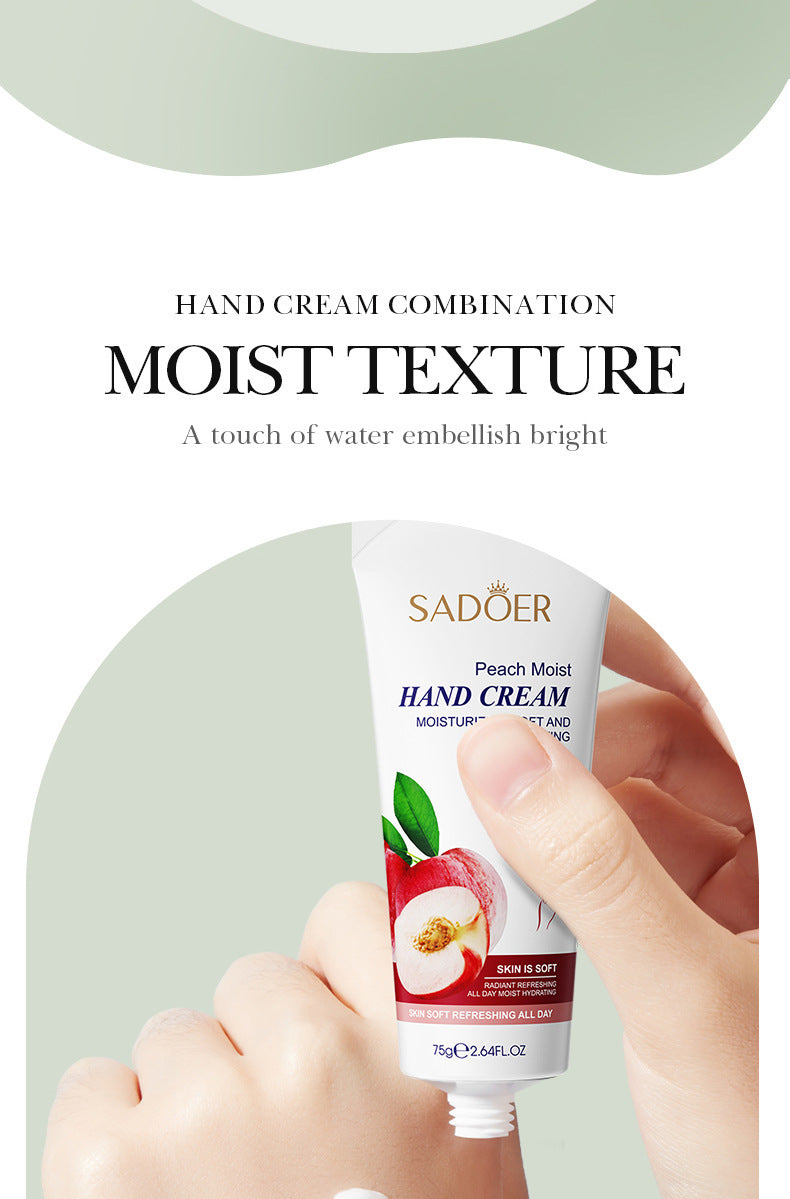SADOER Fruit Combination Moisturizing Hand Cream Hydrating Autumn and Winter Hand Cream  Foreign Trade Wholesale