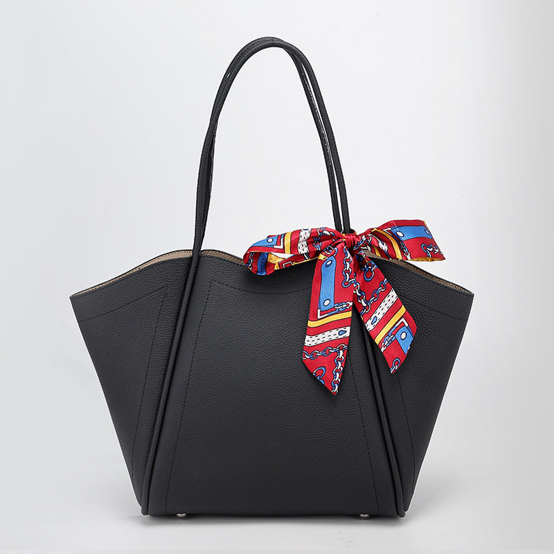 European and American Versatile Wing Bag for Women, Large Capacity Scarf Fashion Women's Bag, Light Luxury Texture Single Shoulder Underarm Bag