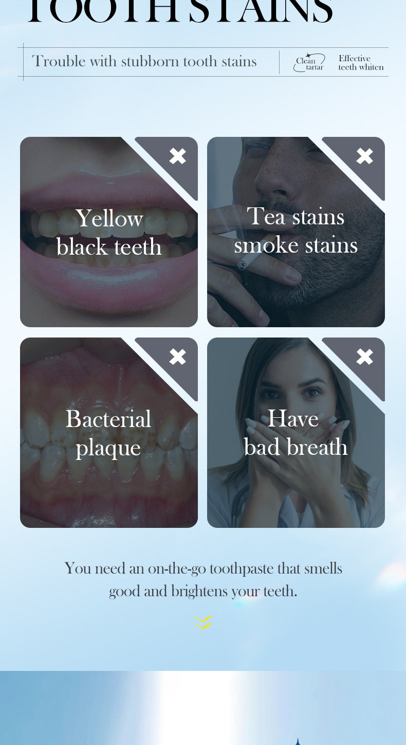 Plant Fruit Probiotic Toothpaste SADOER Oral Whitening Teeth Gum Care Toothpaste  Wholesale