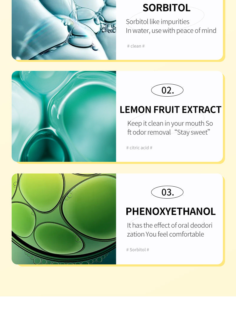 H  Mouthwash Box Set SADOER Disposable Portable Oral Cleaning  Wholesale