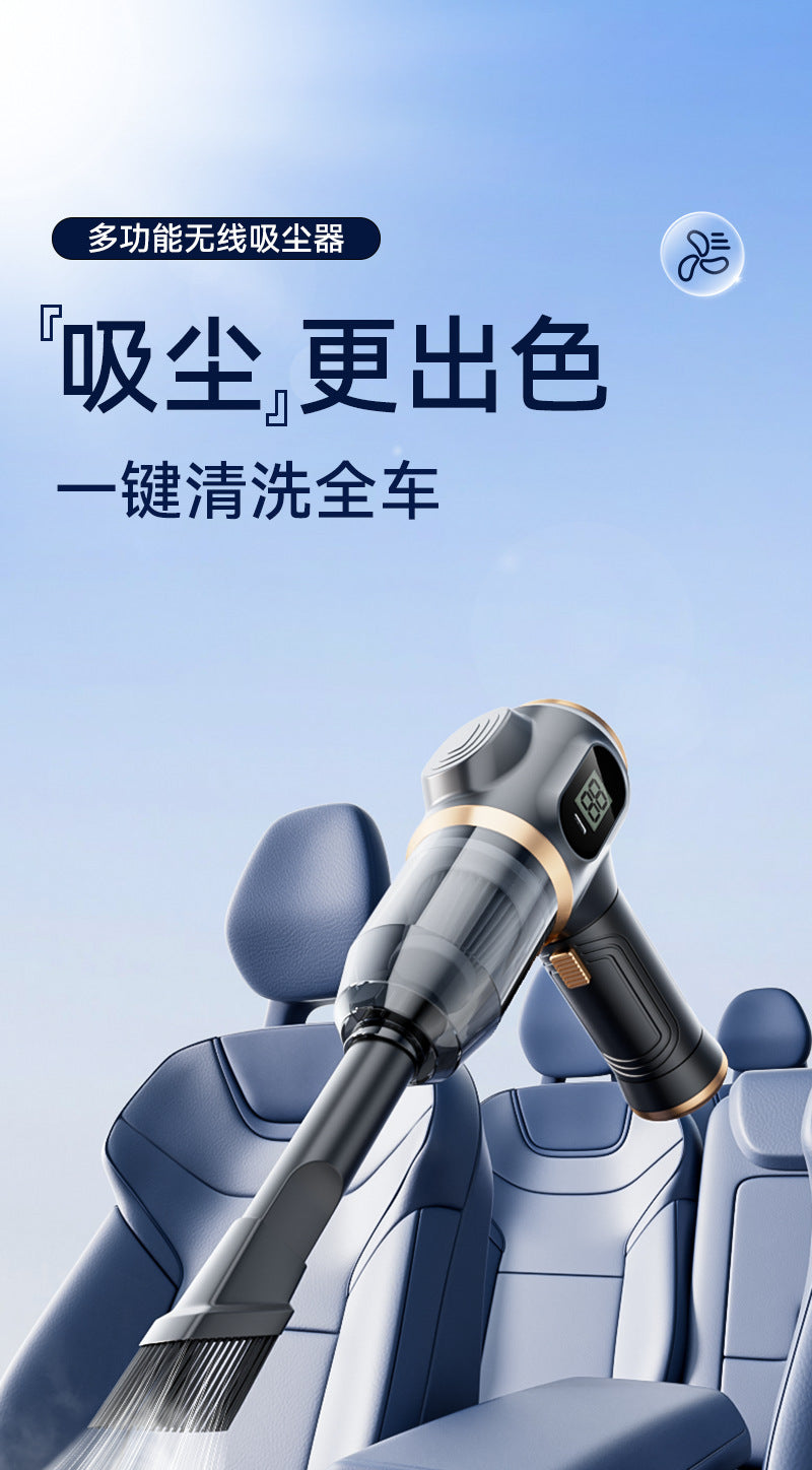 Factory Direct Supply Cordless Portable High Suction Vacuum Cleaner Car and Home Use Blowing and Suction Integrated Mini Dust Blower