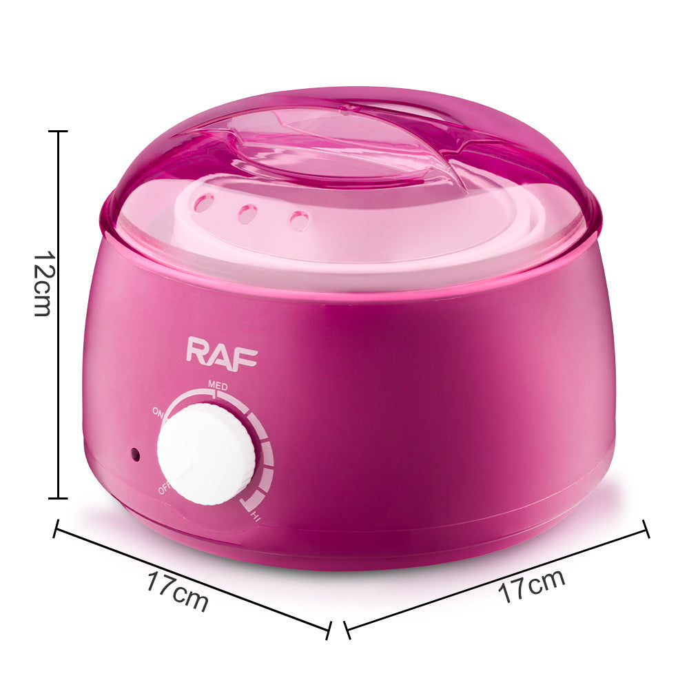 RAF European Standard Hair Removal Wax Melting Machine Hair Removal Wax Hard Wax Heater Wax Therapy Machine Wax Melt Device