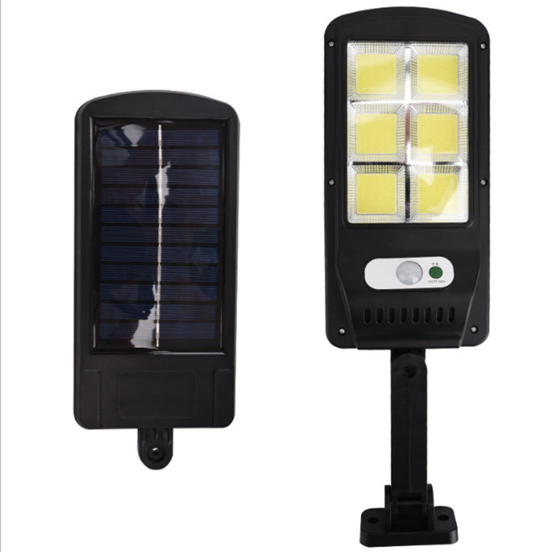 Specially designed for outdoor use120COB Solar Human Body Sensing Street Light Outdoor Waterproof Wall Light LED Garden lamp