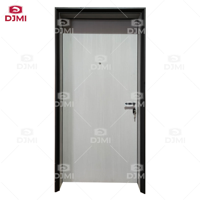 China Top Manufacturers Custom Design High Quality Residential Internal Room Aluminum Frame Wooden Doors for Houses