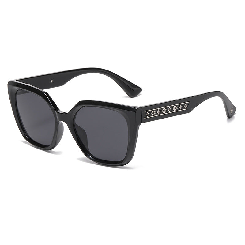 2025New European and American Fashion Large Frame Cat Eye Sunglasses for Women High-end Sunglasses Wholesale sunglasses