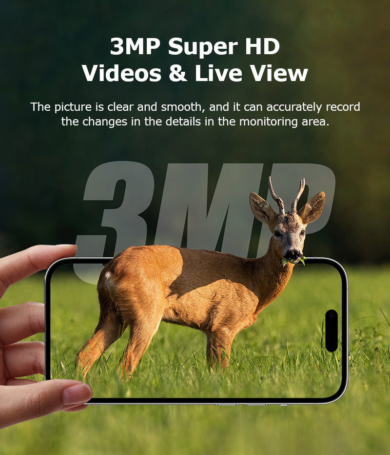 Manufacturer Private Model Outdoor Camouflage Camera3MPAI Animal Identification Pair PIR Induction4G Camera4G Remote Monitoring