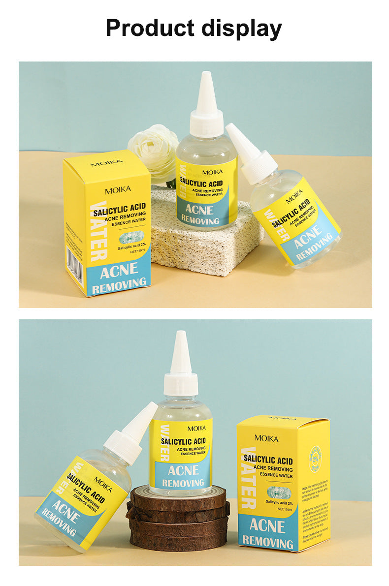 In Stock Full Salicylic Acid Acne Treatment Skin Care Essence Acne Scar Removal Pore Minimizing Toner