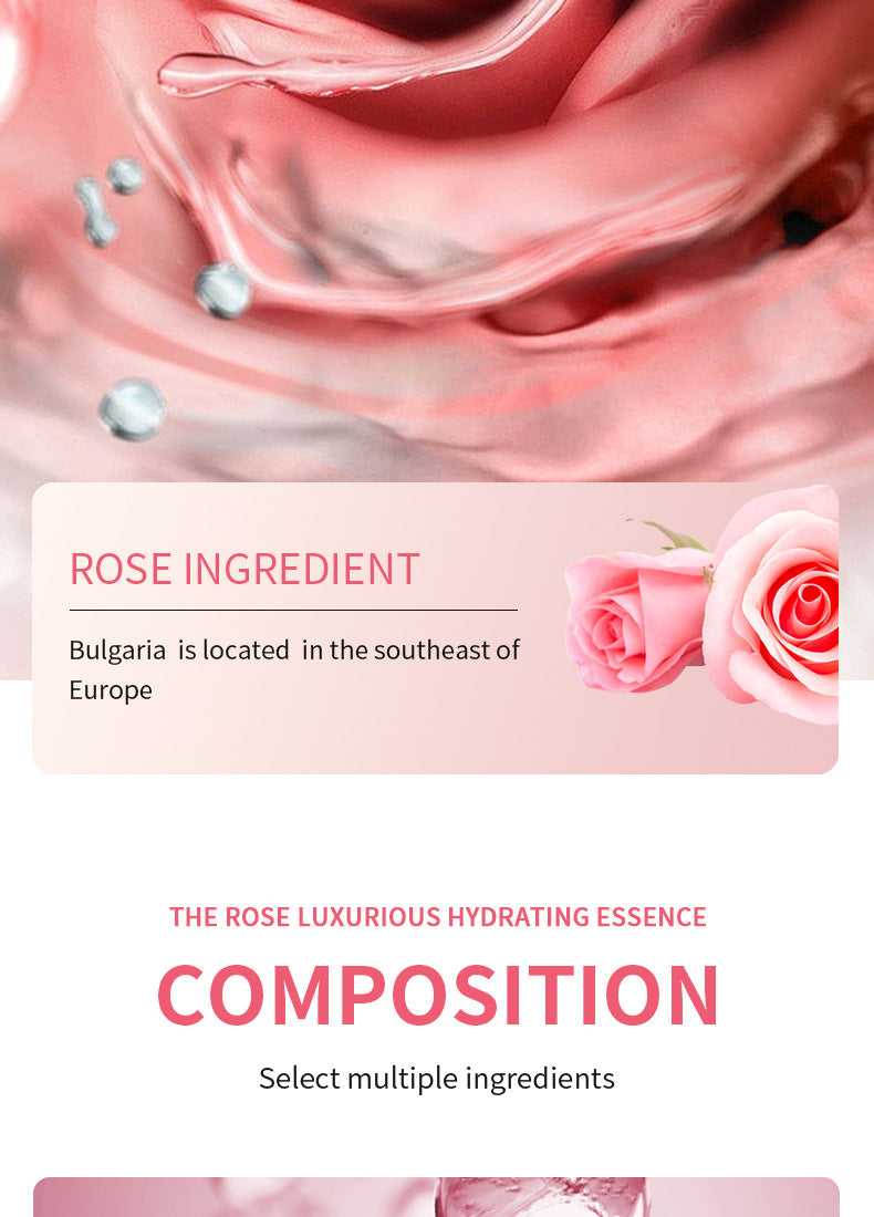 Plant Essence Serum SADOER Aloe Vera Rose Chamomile Hydrating Moisturizing  Foreign Trade Wholesale