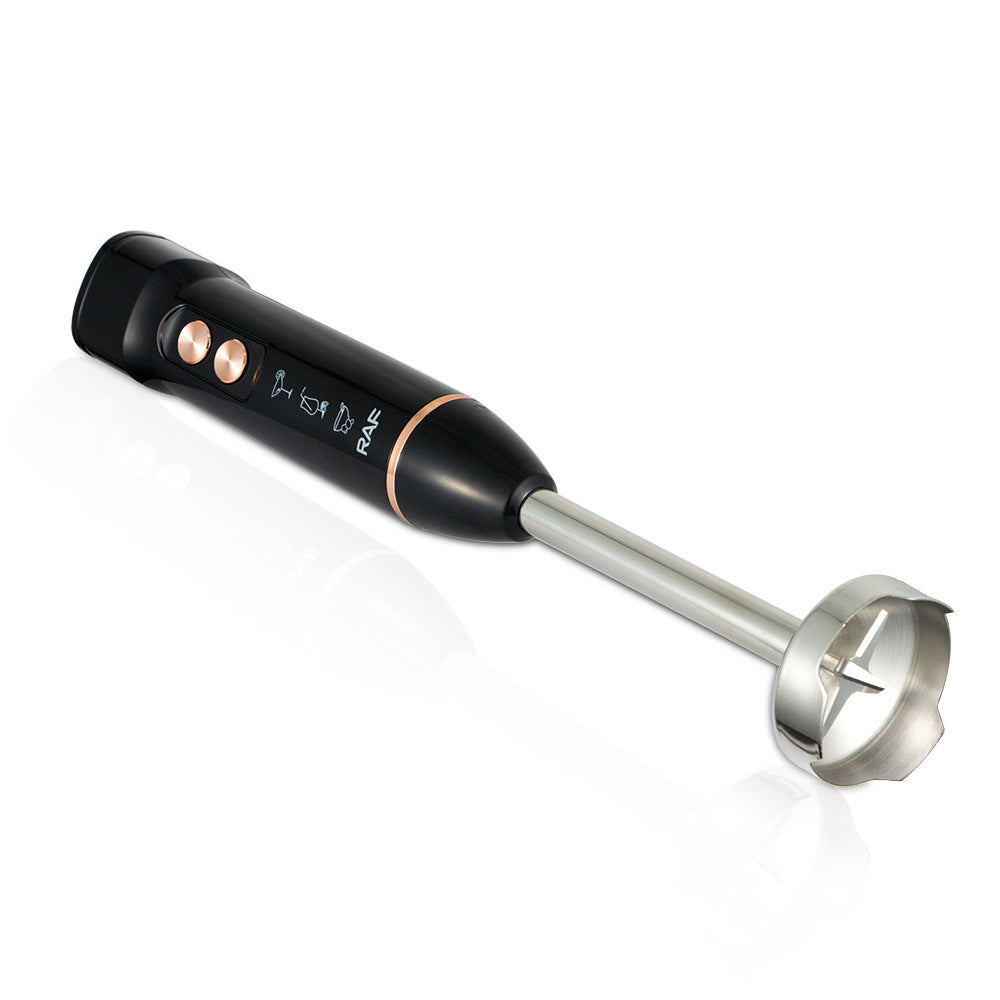 RAF EU Standard Portable Household Food Blender Handheld Electric Stainless Steel Cooking Stick Mixer273