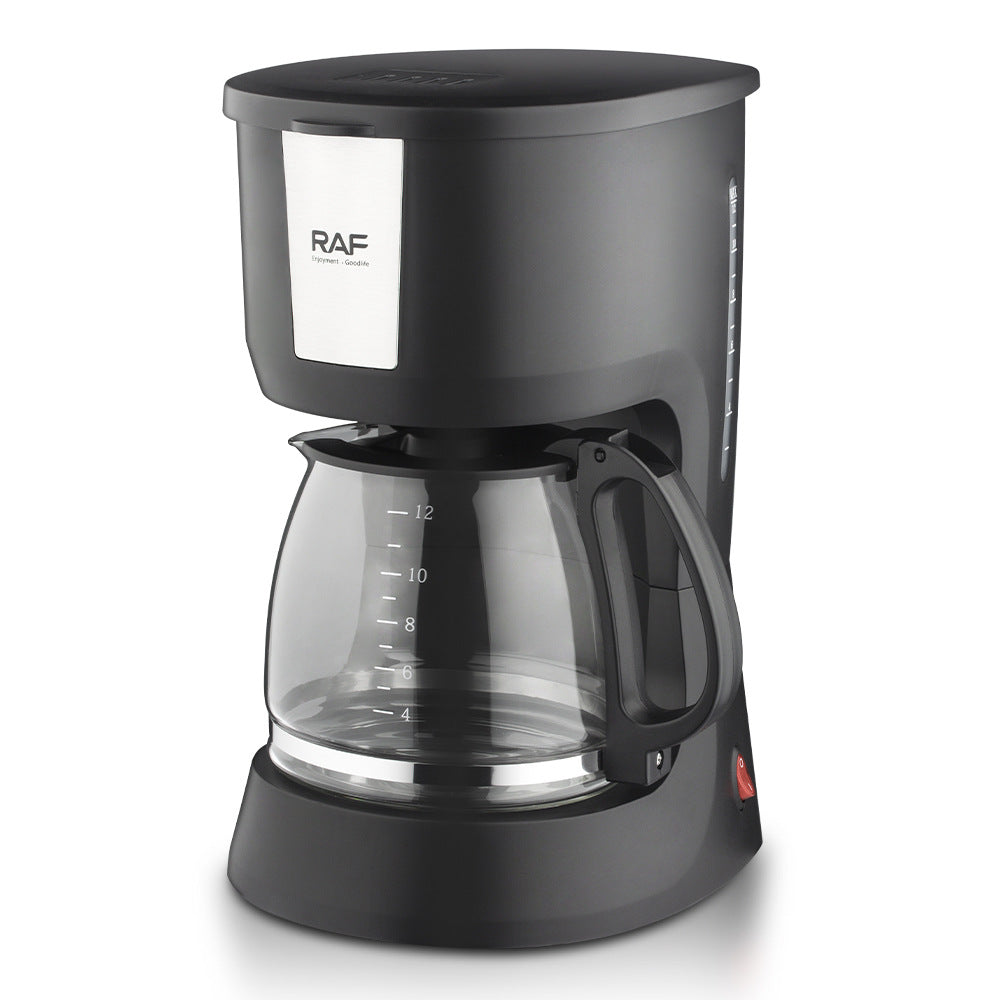 RAF European Standard Drip Coffee Maker Household Automatic Integrated Small Coffee Machine Office Bedroom Moka Pot