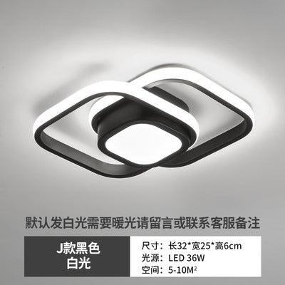 Aisle Light Entryway Hallway Light Iron Art Stair Light Cloakroom led Ceiling lamp balcony lamp Zhongshan lighting fixtures