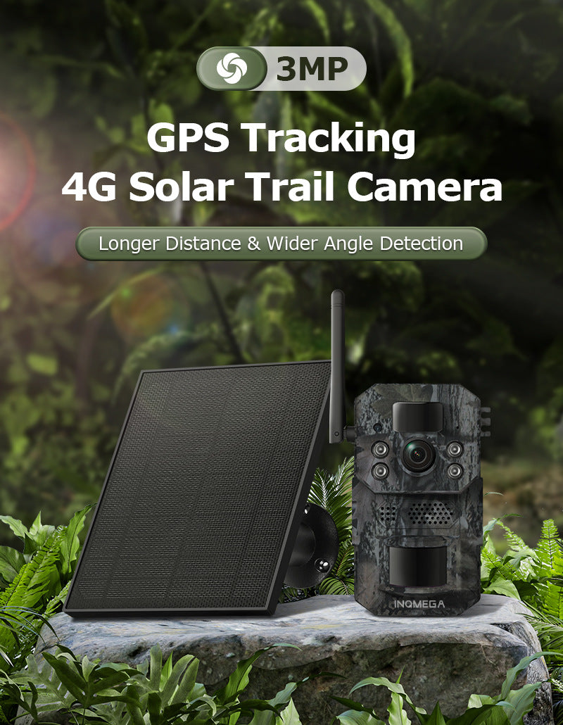 Private Model Outdoor Camouflage4G Solar-powered Camera GPS Positioning Hunting Camera Remote HD Camera